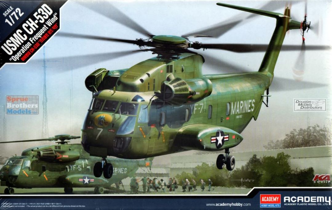 Academy 1/72 USMC CH-53D Operation Frequent Wind
