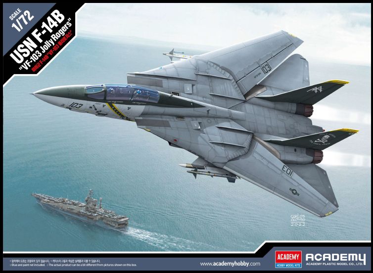 Academy 1/72 USN F-14B "VF-103 Jolly Rogers"