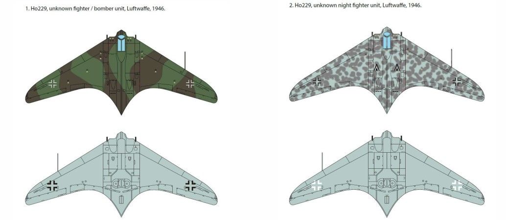 Academy 1/72 German Horten Ho 229 "Wunderwaffe"