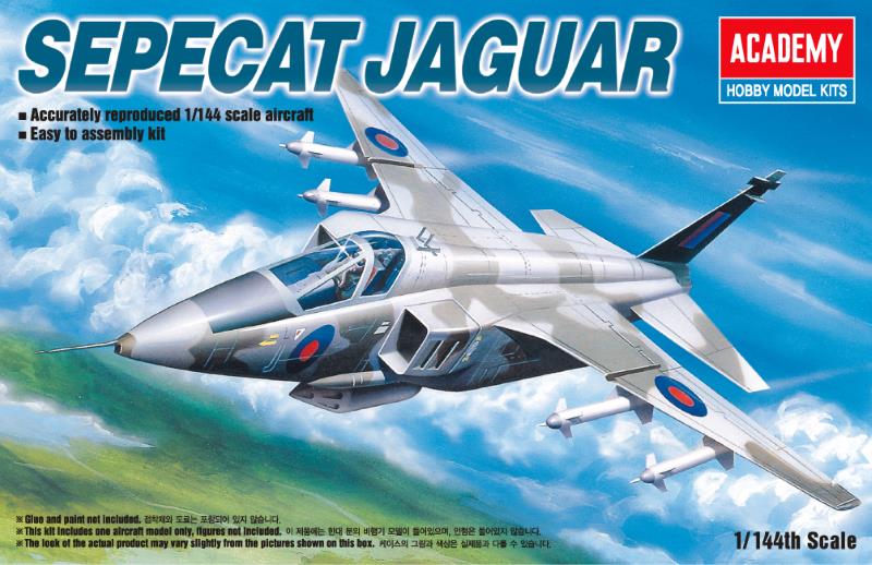 Academy 1/144 SEPECAT JAGUAR - Click Image to Close