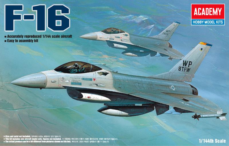 Academy 1/144 F-16 - Click Image to Close