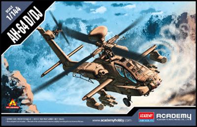 Academy 1/144 AH-64D/DJ - Click Image to Close