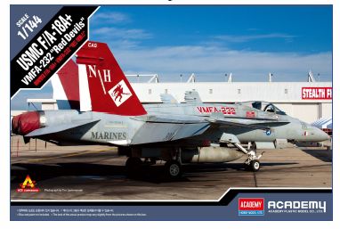 Academy 1/144 USMC F/A-18A+ VMFA-232 Red Devils - Click Image to Close