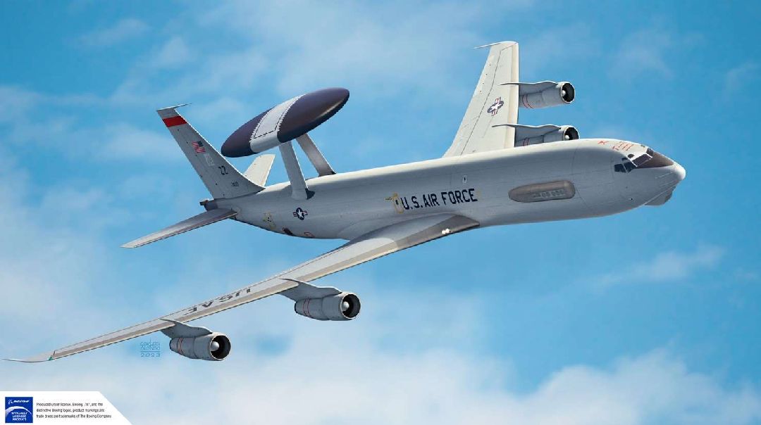 Academy 1/144 USAF E-3G Sentry 