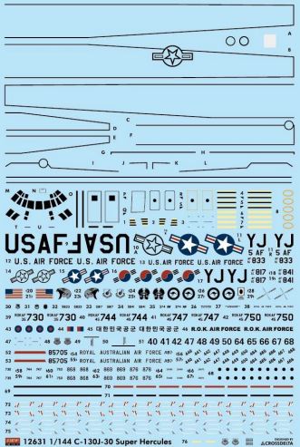 Academy 1/144 C-130J-30 Super Hercules - Click Image to Close