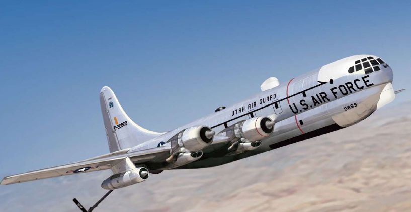 Academy 1/144 USAF KC-97L Stratofreighter - Click Image to Close