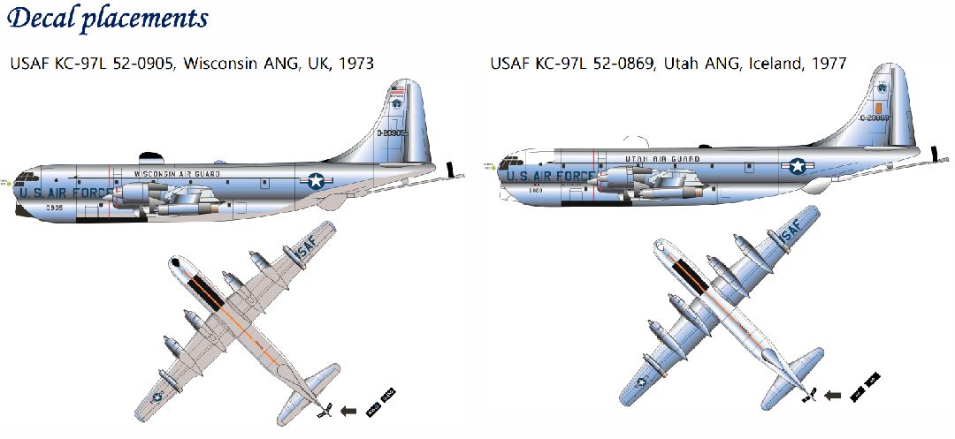 Academy 1/144 USAF KC-97L Stratofreighter