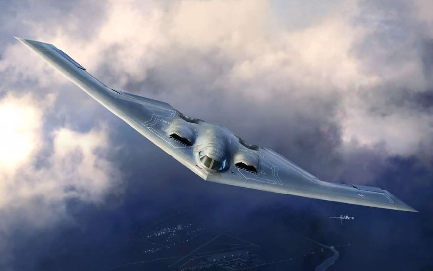 Academy 1/144 USAF B-2A "Stealth Bomber“