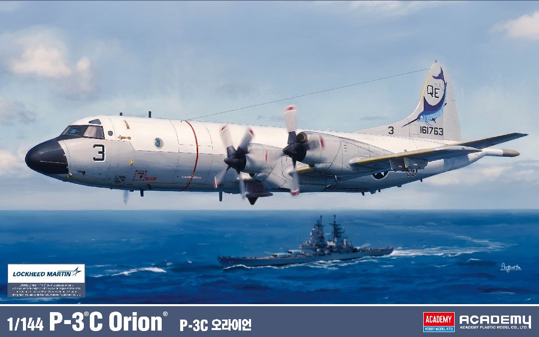 Academy 1/144 P-3C Orion - 100% New Tooling