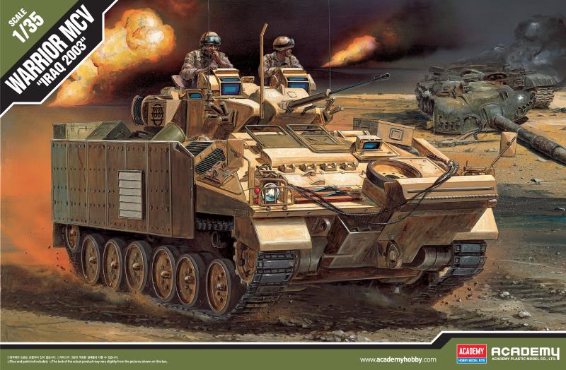 Academy 1/35 WARRIOR MCV "IRAQ 2003" - Click Image to Close