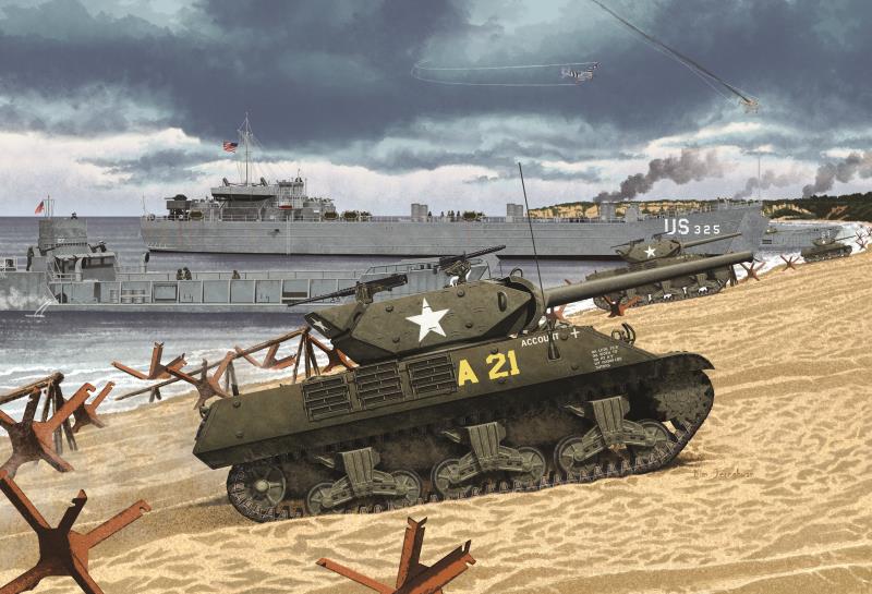 Academy 1/35 US ARMY M10 GMC "Anniv.70 Normandy Invasion 1944" - Click Image to Close