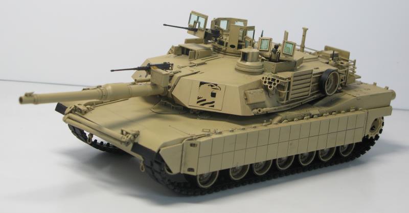 Academy 1/35 U.S. Army M1A2 TUSK II - Click Image to Close