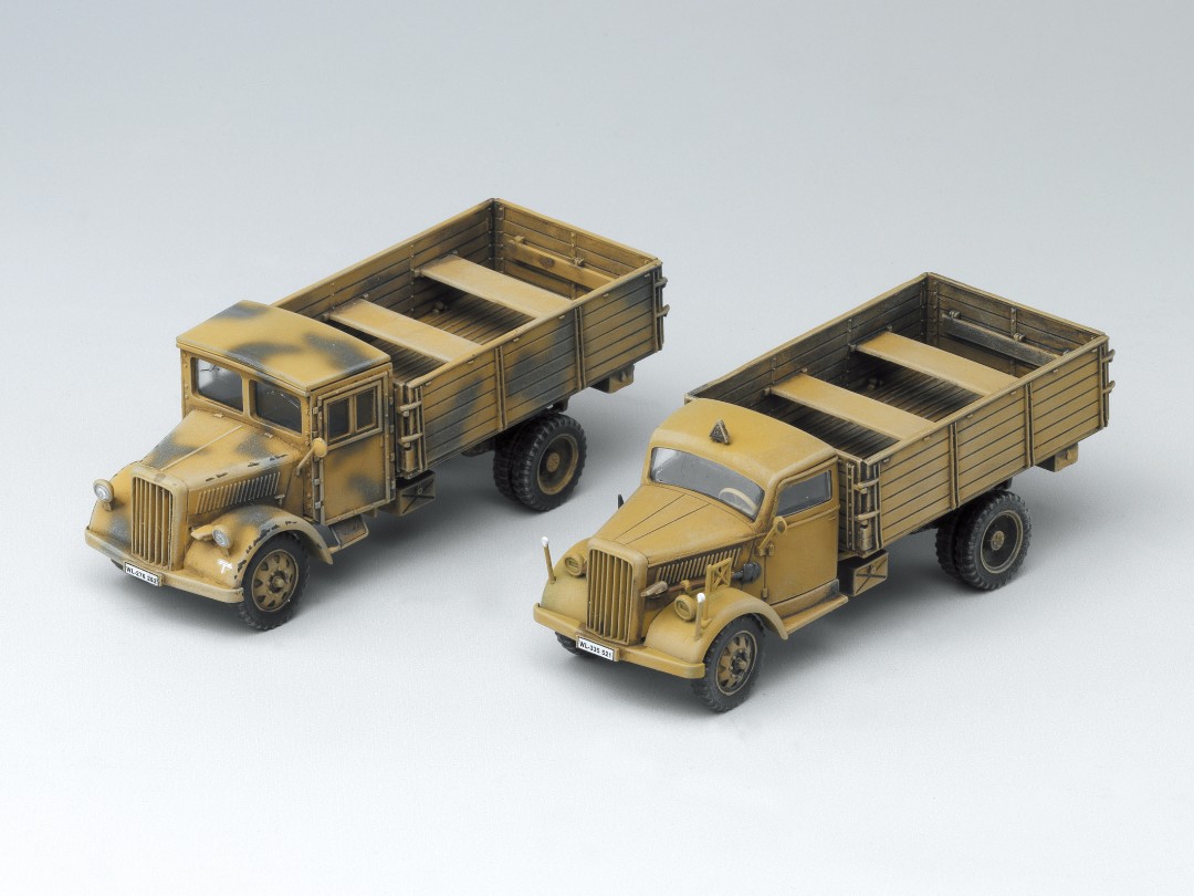 Academy 1/72 GERMAN CARGO TRUCK E/L - Click Image to Close