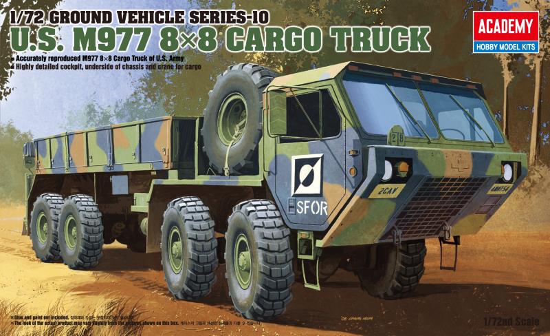 Academy 1/72 M997 8X8 OSHKOSH - Click Image to Close