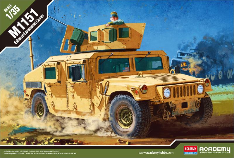 Academy 1/35 M1151 Enhanced Armament Carrier - Click Image to Close