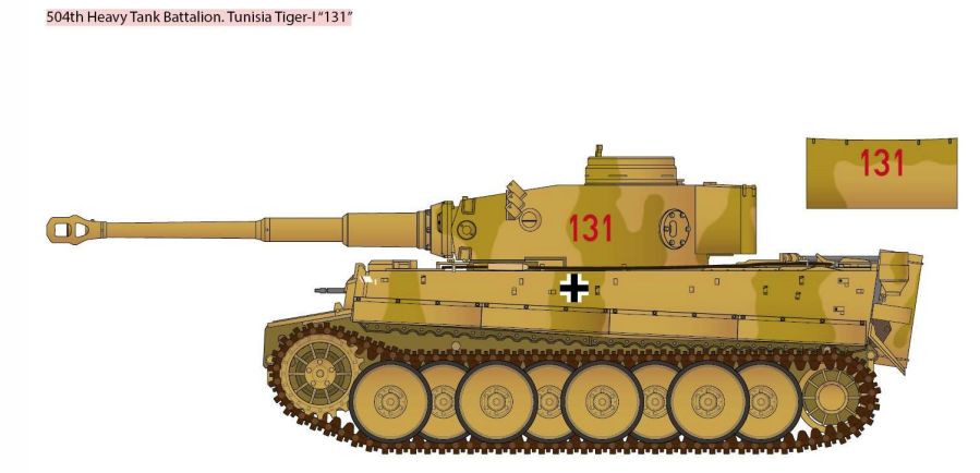 Academy 1/72 German Tiger-Ⅰ Ver. Early - Click Image to Close
