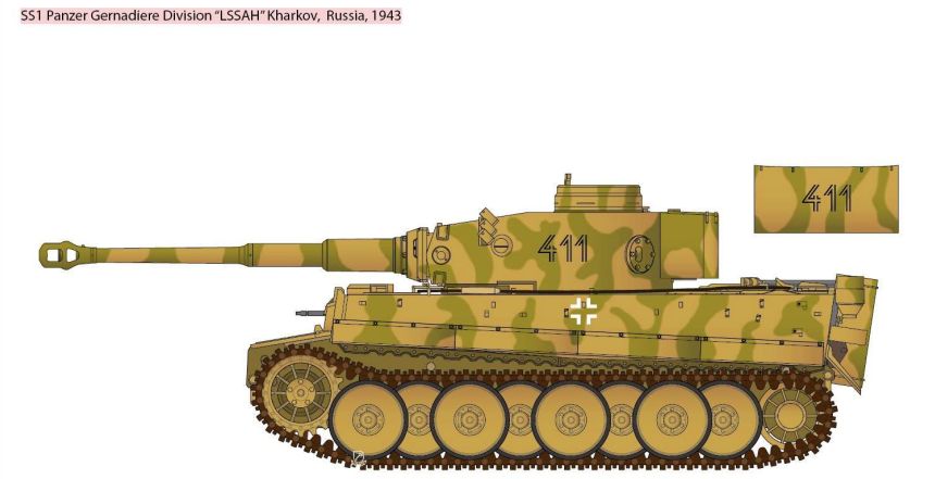 Academy 1/72 German Tiger-Ⅰ Ver. Early