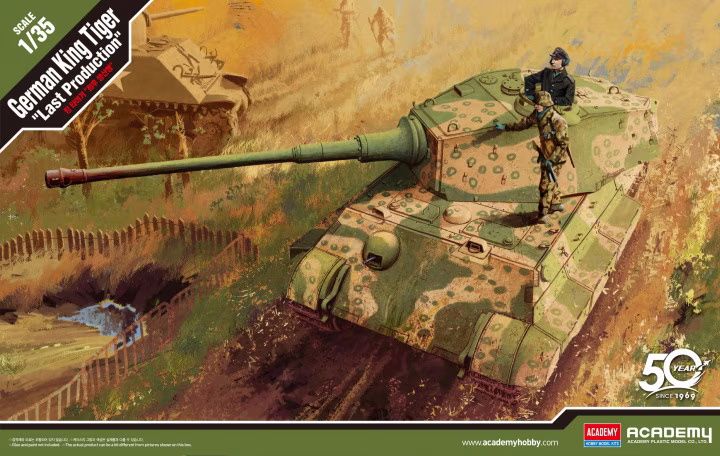 Academy 1/72 German King Tiger MAY 2023 - Click Image to Close