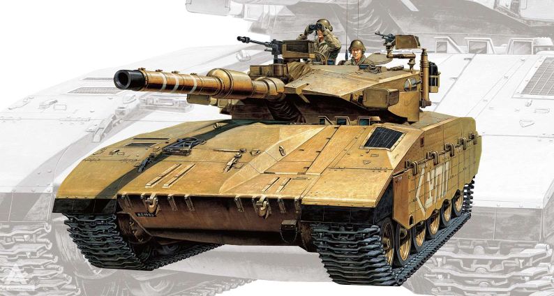 Academy 1/72 Merkava Mk. III - Click Image to Close