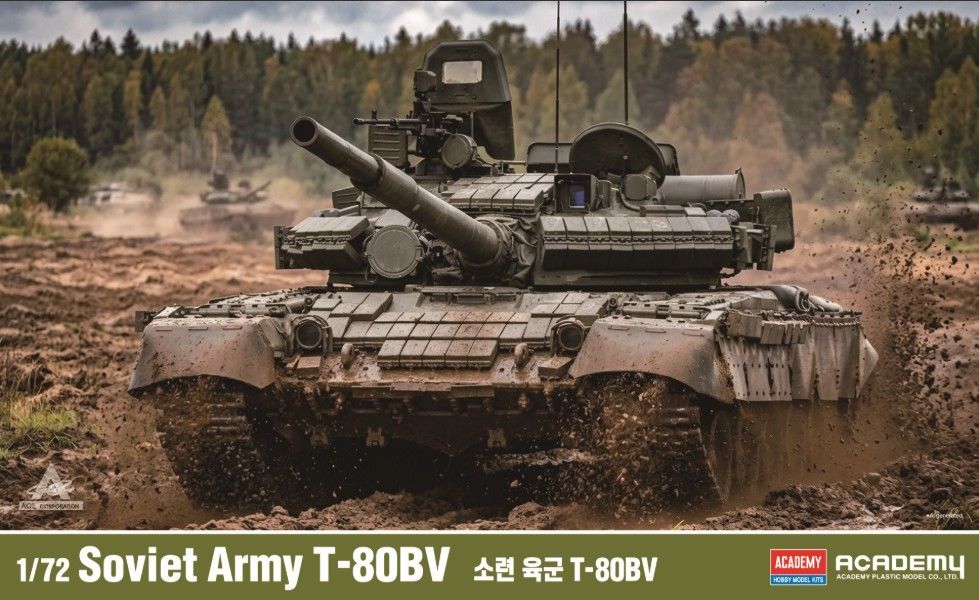 Academy 1/72 Soviet Army T-80BV