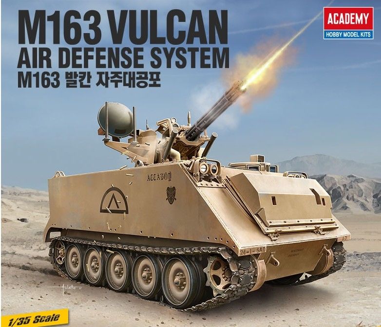 Academy 1/35 US ARMY M163 Vulcan - Click Image to Close