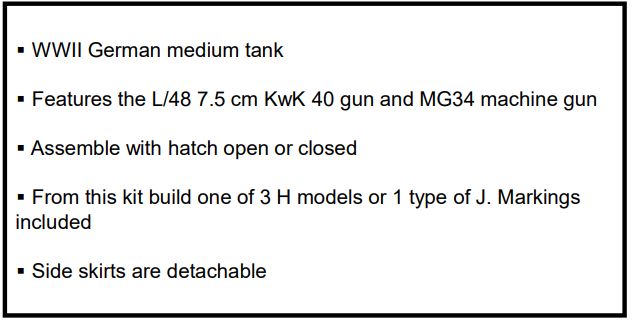 Academy 1/35 German Panzer IV Ausf.H Ver.Late - Click Image to Close