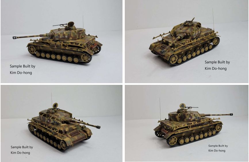 Academy 1/35 German Panzer IV Ausf.H Ver.Late