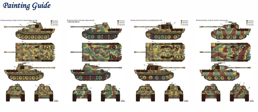 Academy 1/35 German Panther ausf. G "Battle of Bulge" AUG 2023 - Click Image to Close