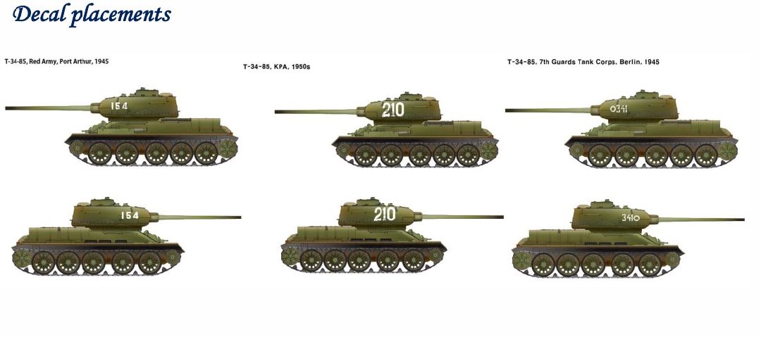 Academy 1/35 Soviet Medium Tank T-34-85 Ural Tank Factory No.183 - Click Image to Close