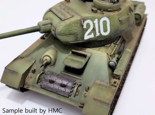 Academy 1/35 Soviet Medium Tank T-34-85 Ural Tank Factory No.183 - Click Image to Close