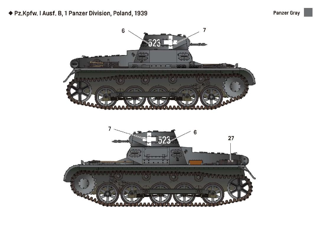 Academy 1/35 German Panzer I & Motorcycle