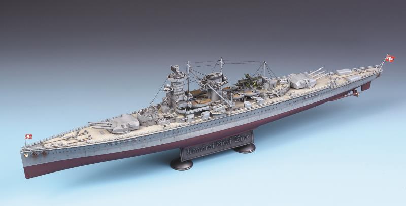 Academy 1/350 GERMAN POCKET BATTLESHIP ADMIRAL GRAF SPEE - Click Image to Close