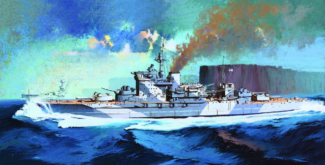 Academy 1/350 QUEEN ELIZABETH CLASS "H.M.S.WARSPITE"