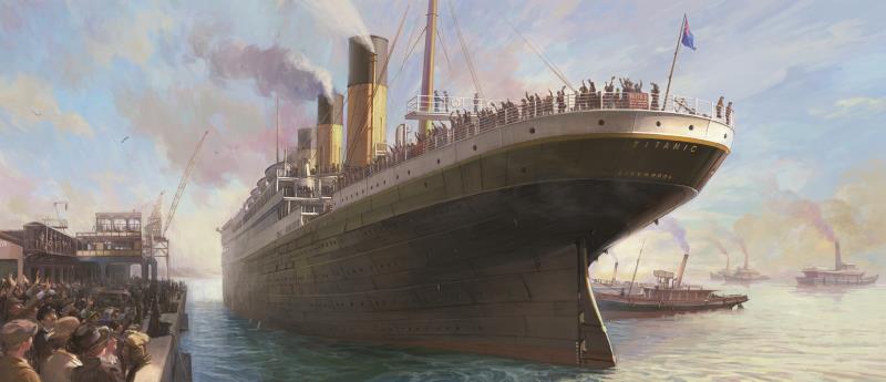 Academy 1/700 R.M.S. Titanic "Centenary Anniversary" - Click Image to Close