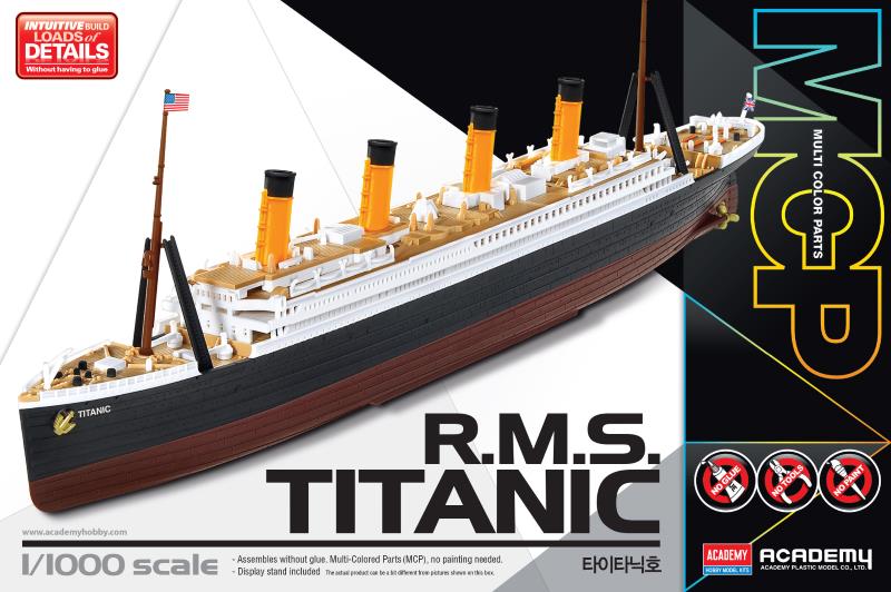 Academy 1/1000 RMS Titanic - Click Image to Close