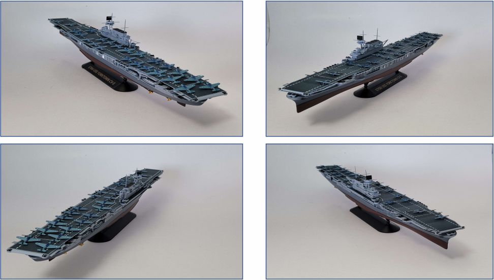 Academy 1/700 USS Yorktown CV-5 "Battle of Midway"