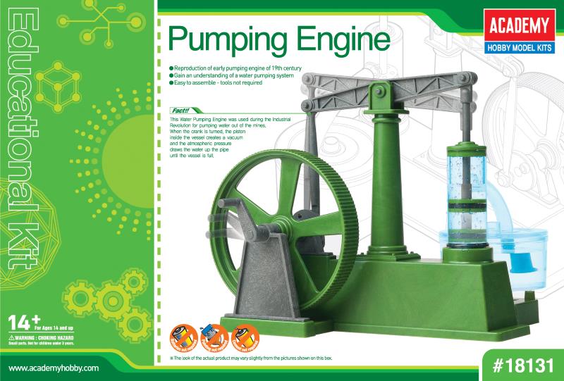 Academy Water Pumping Engine - Click Image to Close