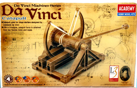 Academy Davinci Catapult Machine - Click Image to Close
