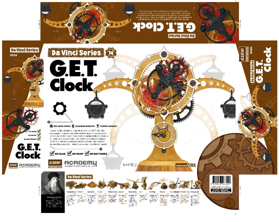 Academy Davinci G.E.T. Clock - Click Image to Close