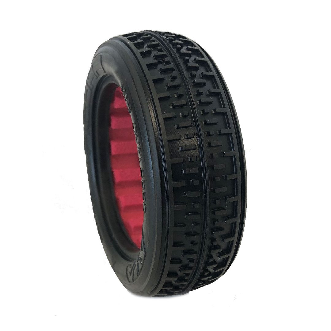AKA Products 1/10 Buggy REBAR 2WD Frnt (Spr Sft) w/Red Insrt