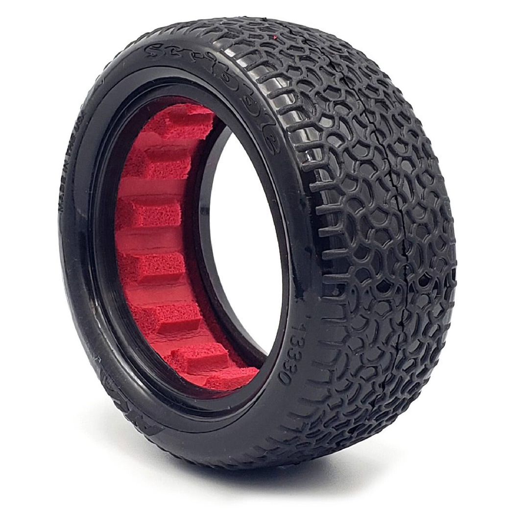 AKA Products 1/10 Buggy Scribble 2.2 4WD Front Soft Longwr:Red