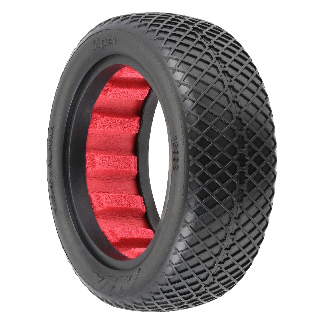 AKA Products 1/10 Viper Clay 4WD Fr 2.2 Off-Road Bgy Tires (2)