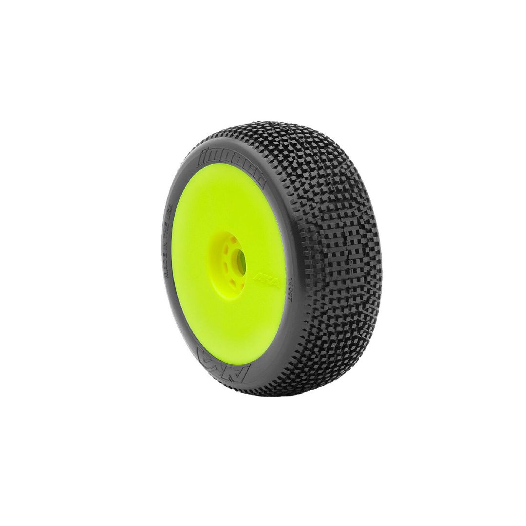 AKA Products 1/8 Buggy IMPACT (Soft Long Wear) EVO Mntd Yel