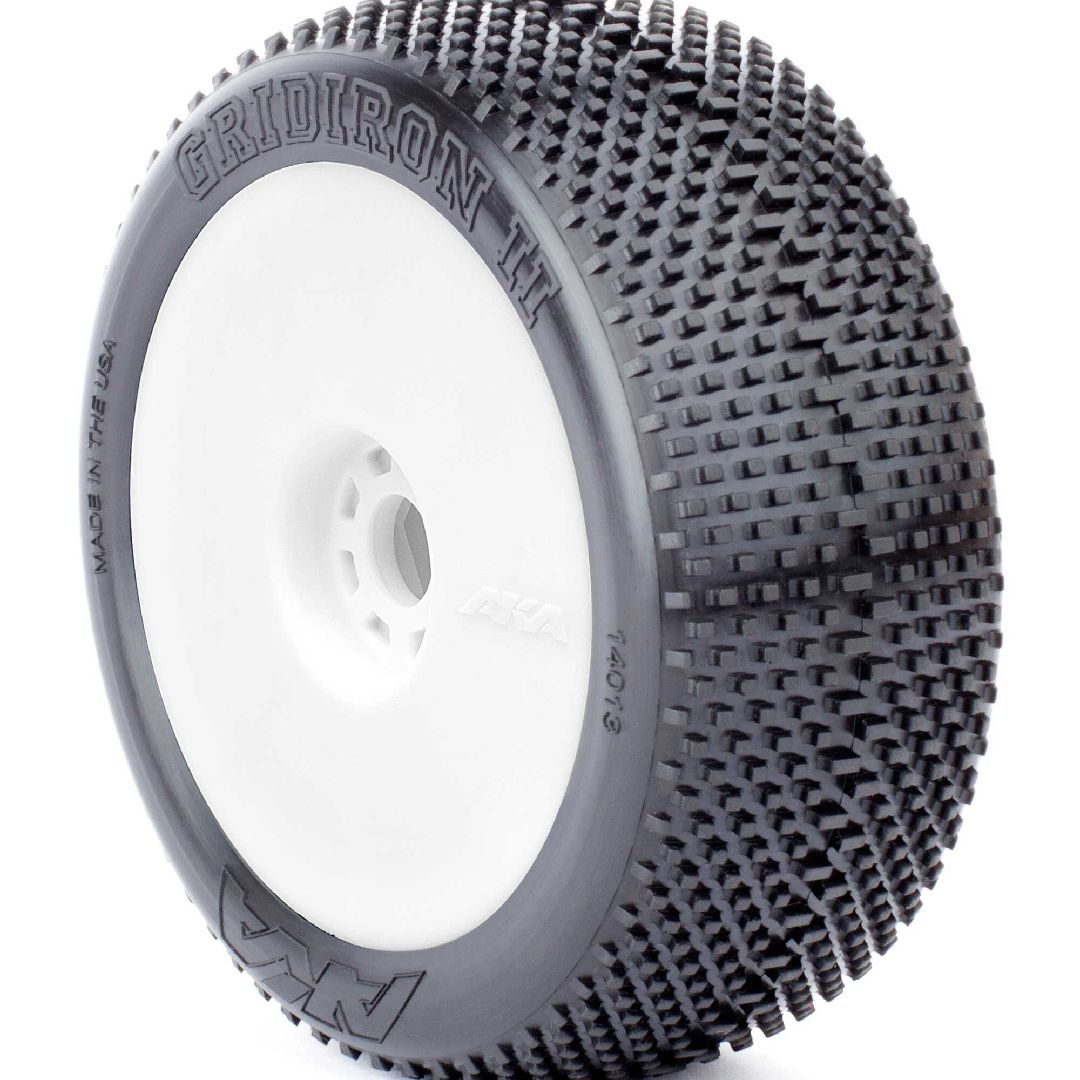 AKA Products 1/8 Buggy GRIDIRON II (Spr Sft LW) EVO Mntd Wht