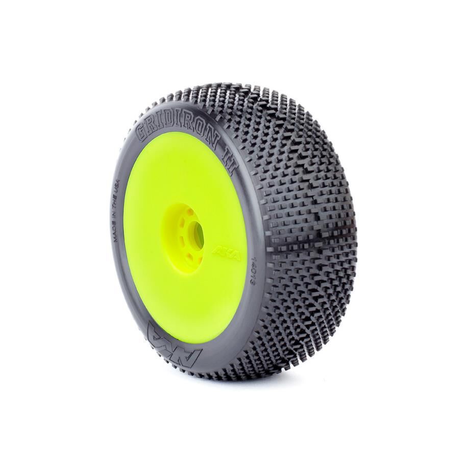 AKA Products 1/8 Gridiron II Super Soft Long Wear Evo Yellowbx