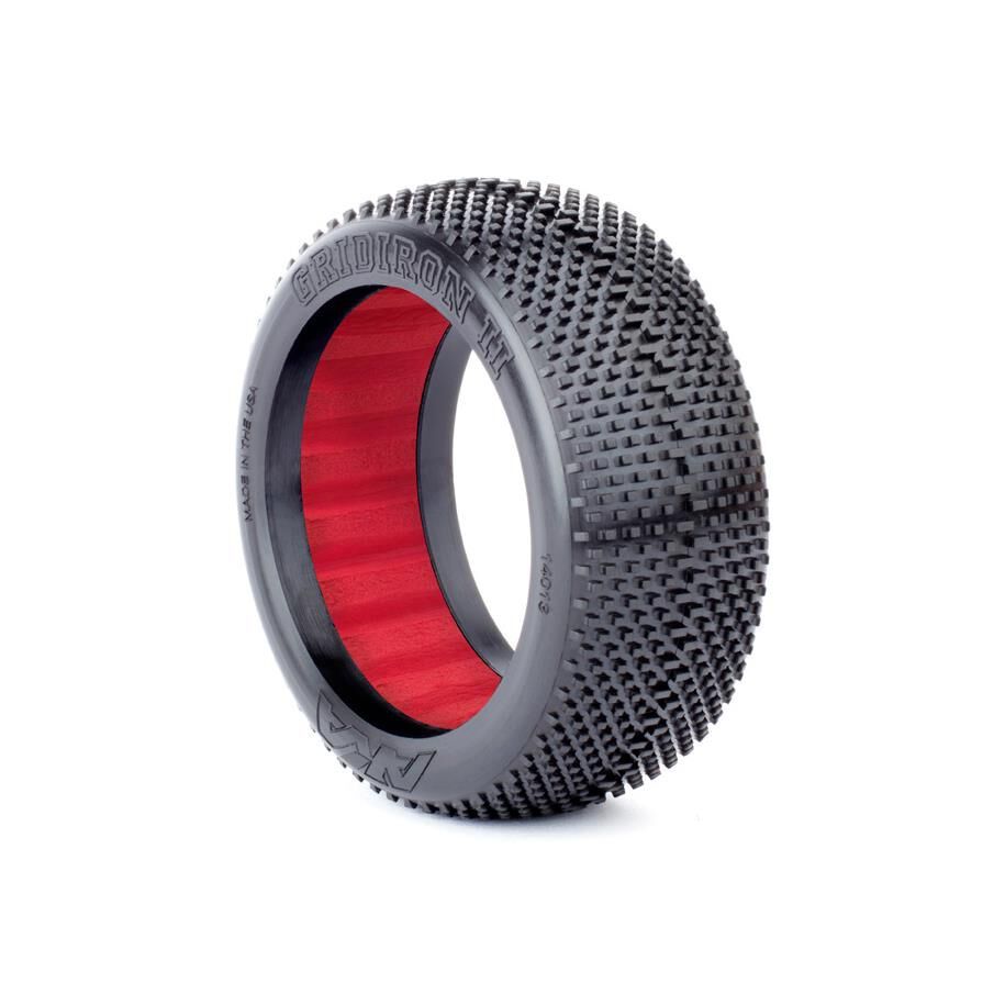 AKA Products 1/8 Buggy GRIDIRON II (Soft Long Wear) w/Red Insrt
