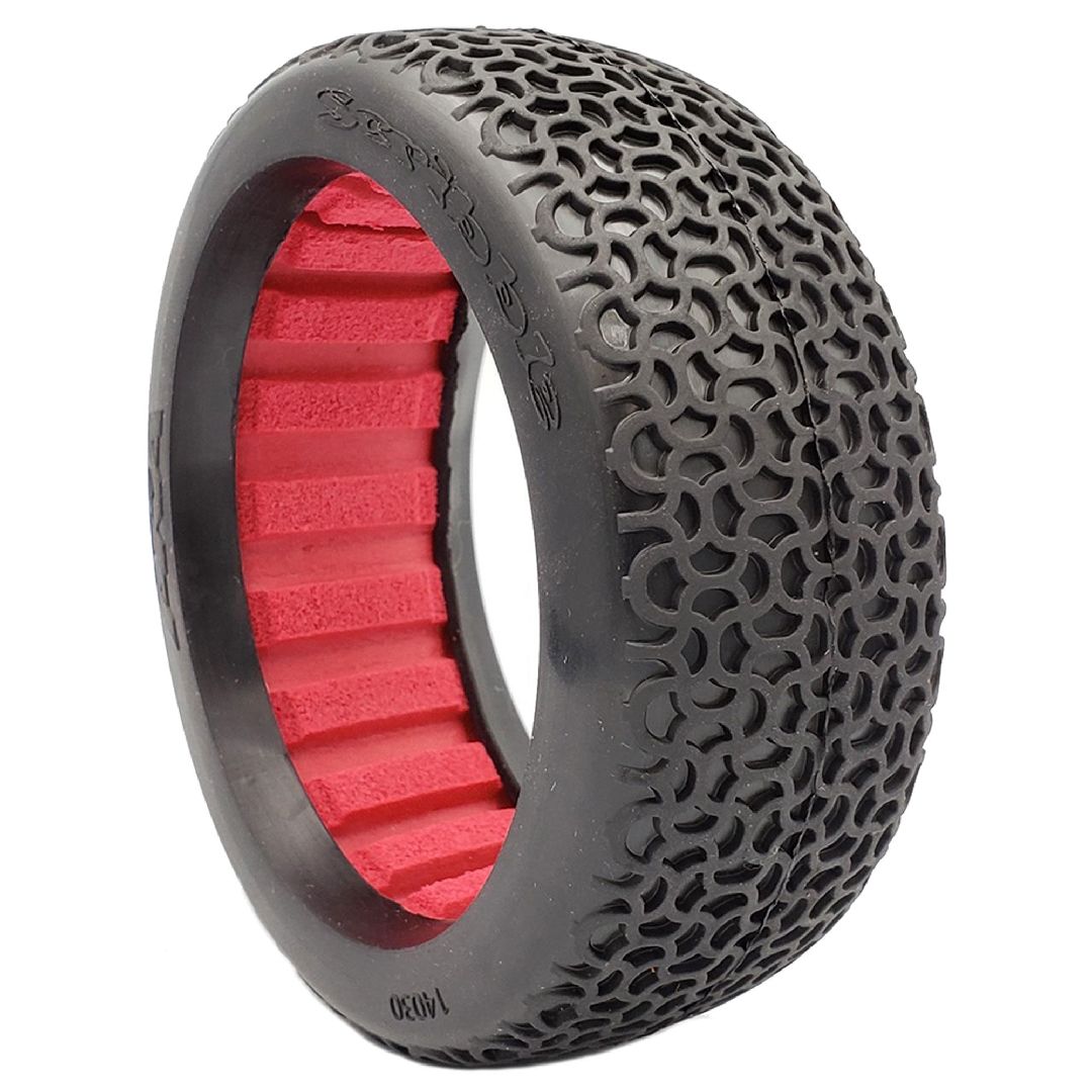 AKA Products 1/8 Buggy Scribble (SUPER SOFT - LONG WEAR):Red