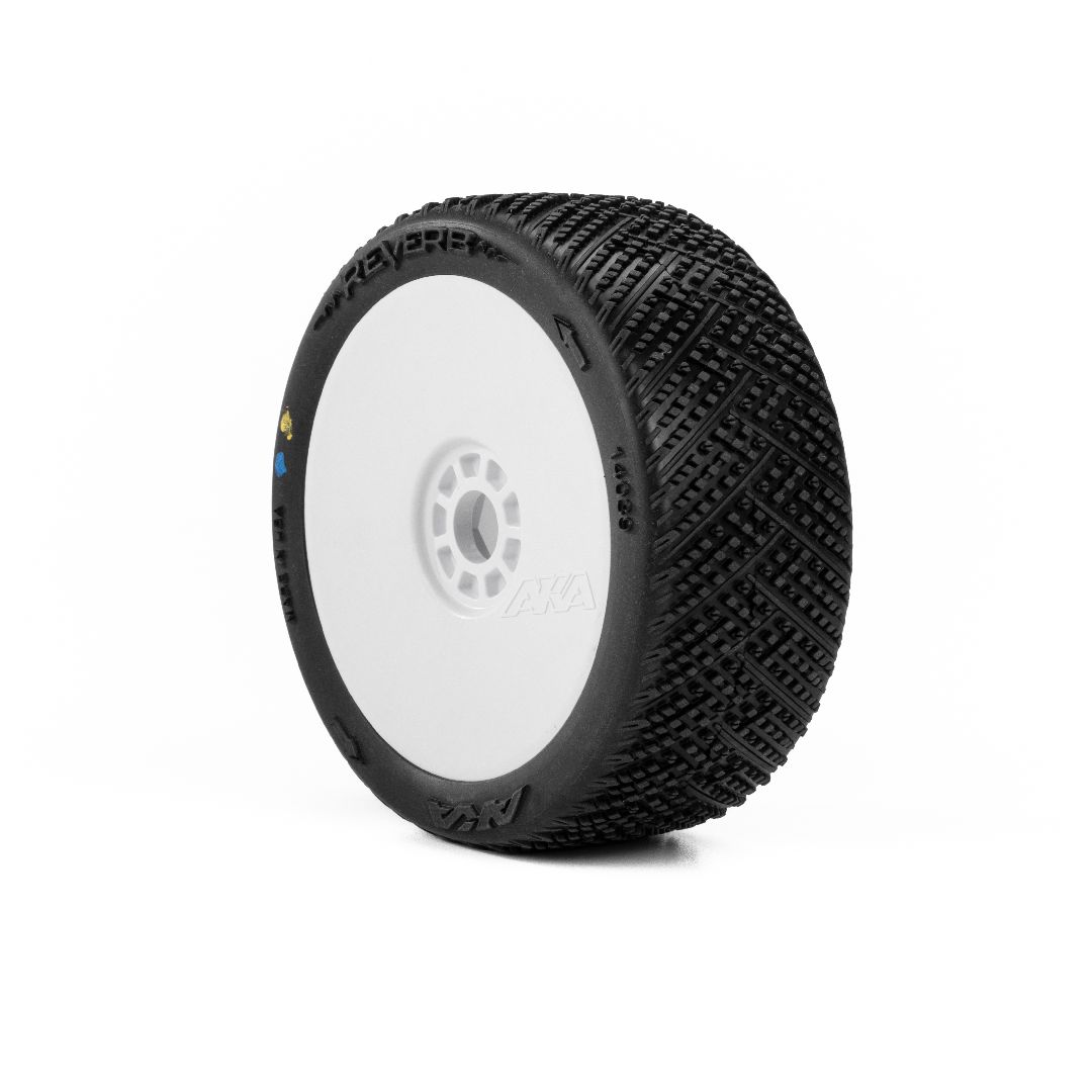 AKA Reverb Super Soft Long Wear 1/8 Buggy Tires MTD (2) - White