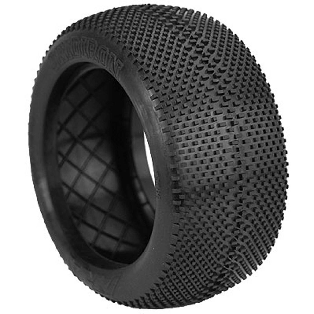 AKA Products 1/8 Truggy Evo Gridiron SSLW Tire w/Red Insert (2)