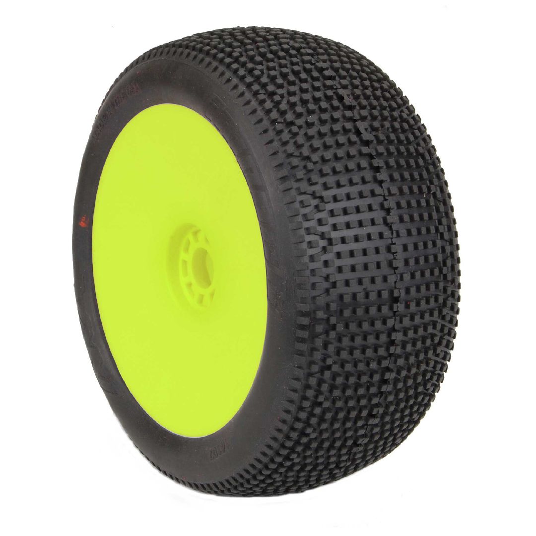 AKA Products 1/8 Truggy IMPACT (spr Soft Lng Wear) EVO Mntd Yel